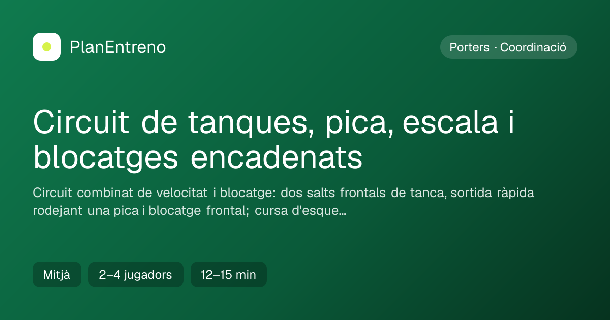 Diagrama de l'exercici Circuit de tanques, pica, escala i blocatges encadenats